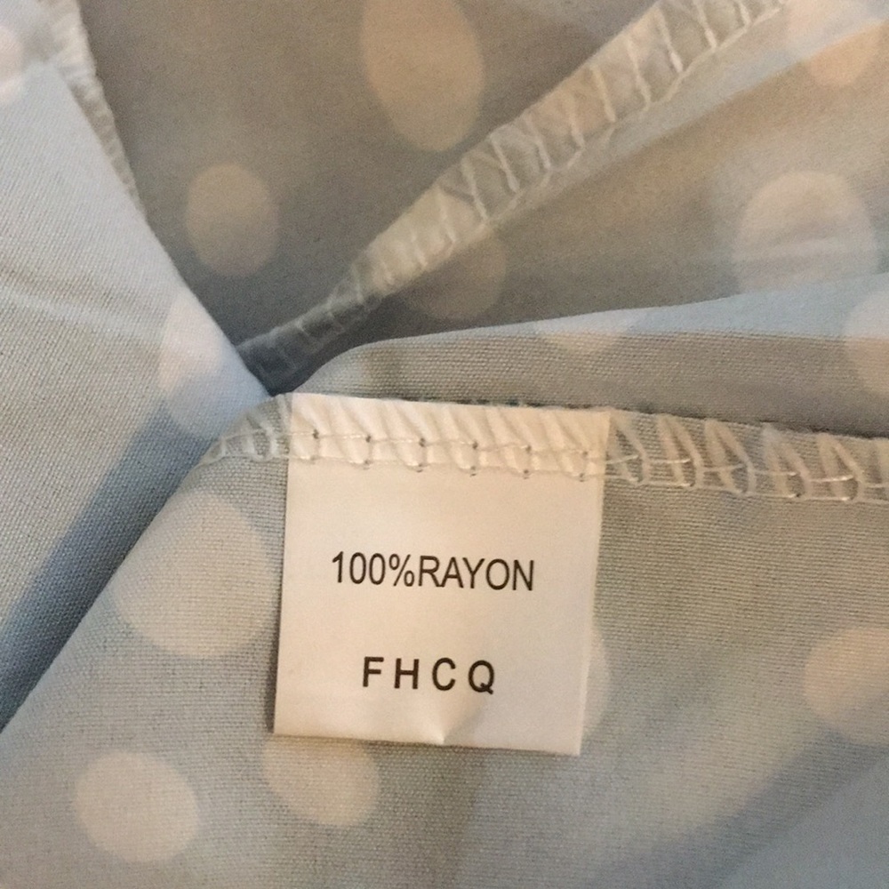 Dot Maxi Dress in Mint and white - Picture 6 of 13